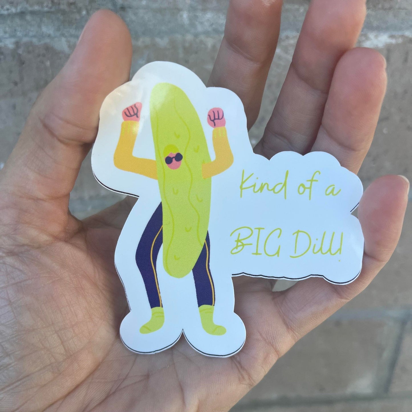 Big Dill Sticker
