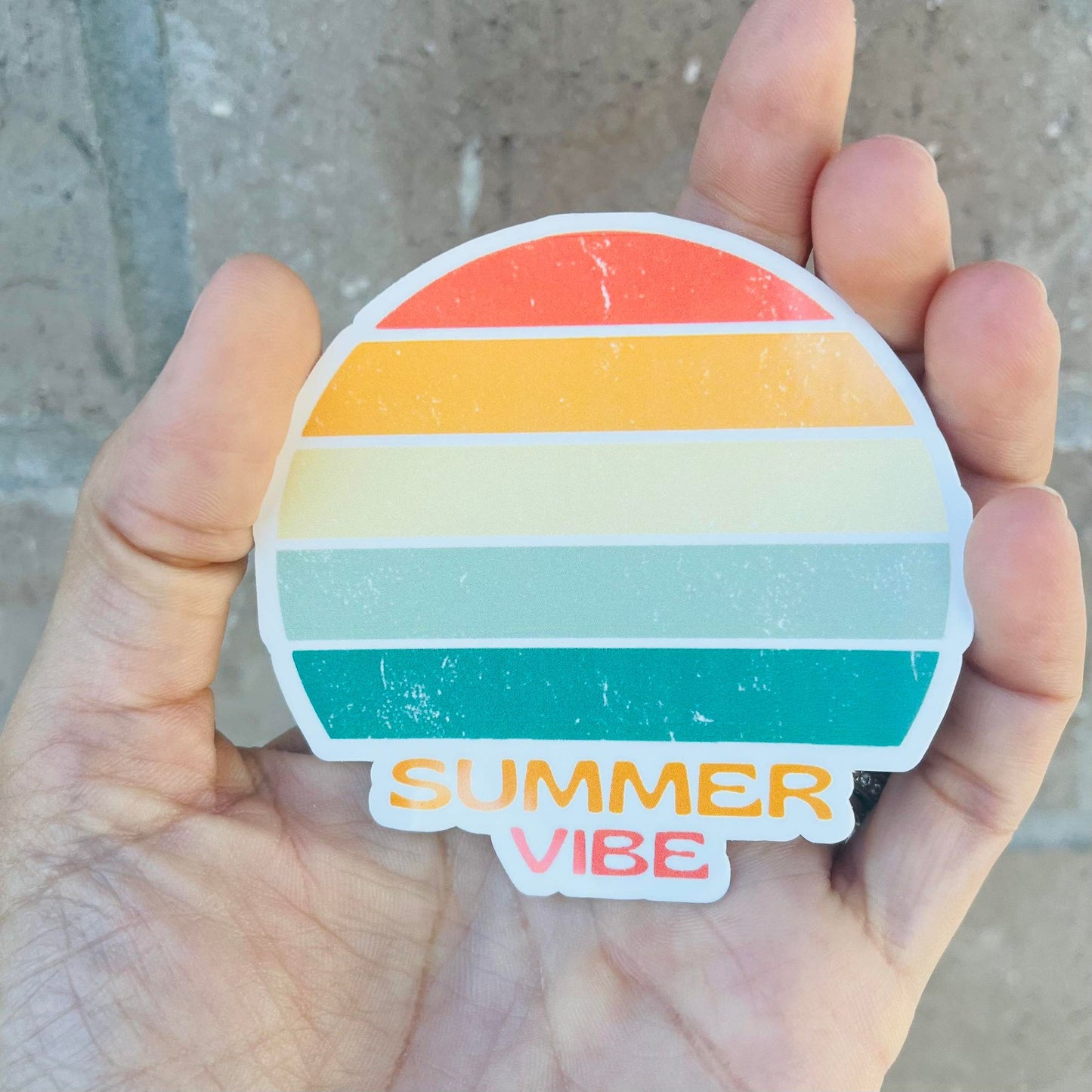 Summer Vibes Sticker