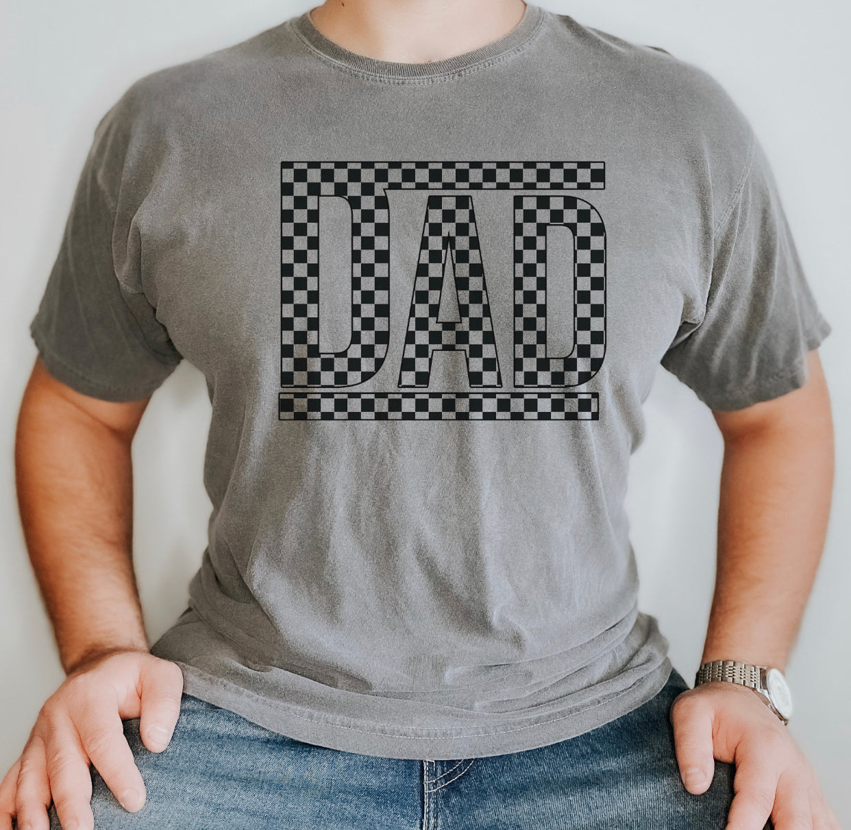 DAD - Checkered Pattern