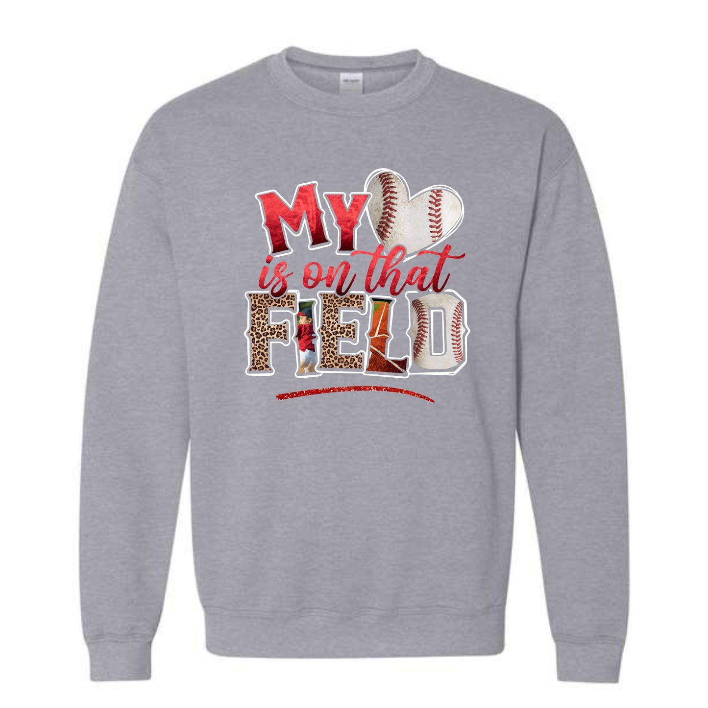 My Heart is on that Field Custom Crew