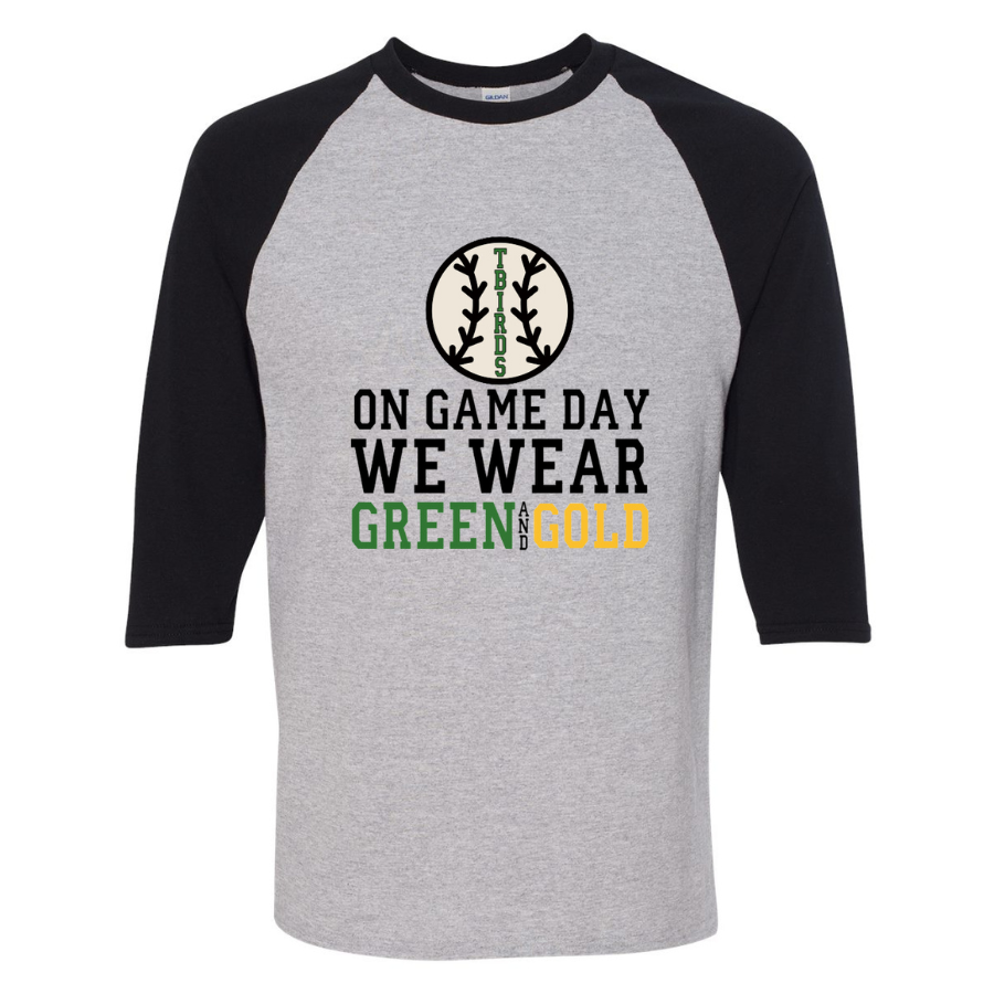 On Game Day Raglan