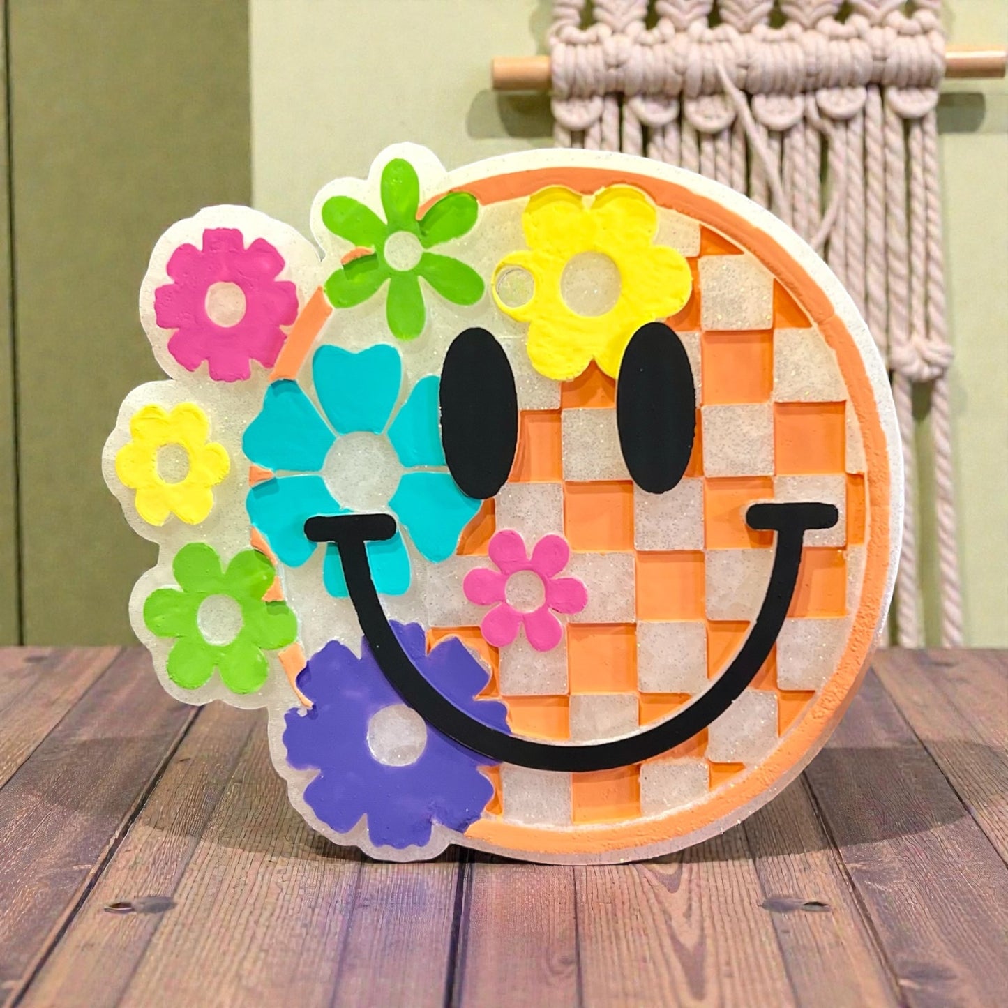 Checkered Smiley Freshie - KD Lane