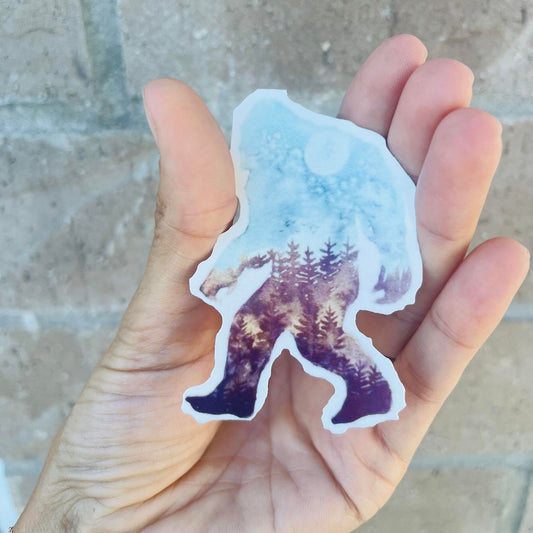 Moon Squash Sticker