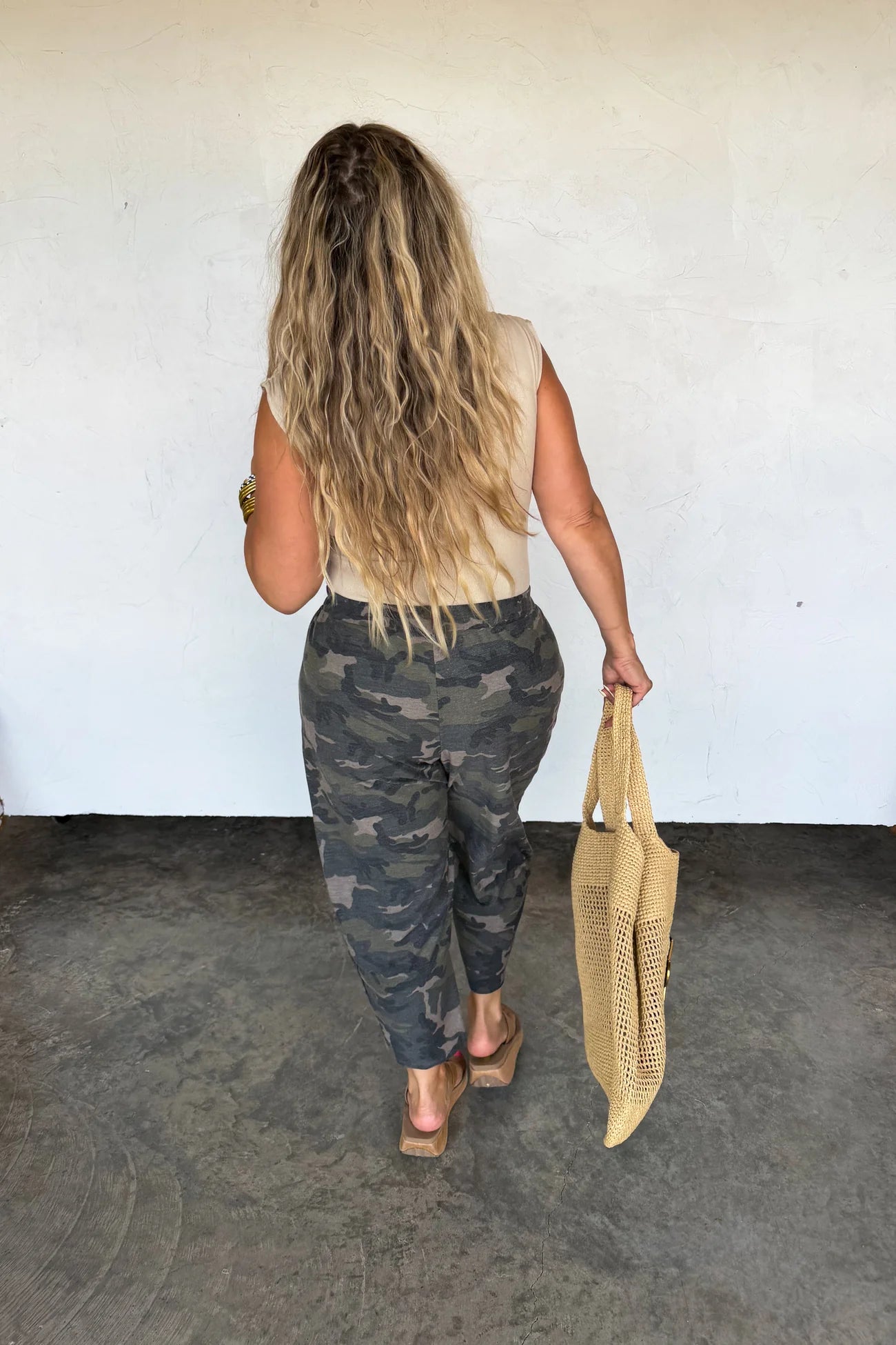 PREORDER- KEATON TERRY CAMO PANTS