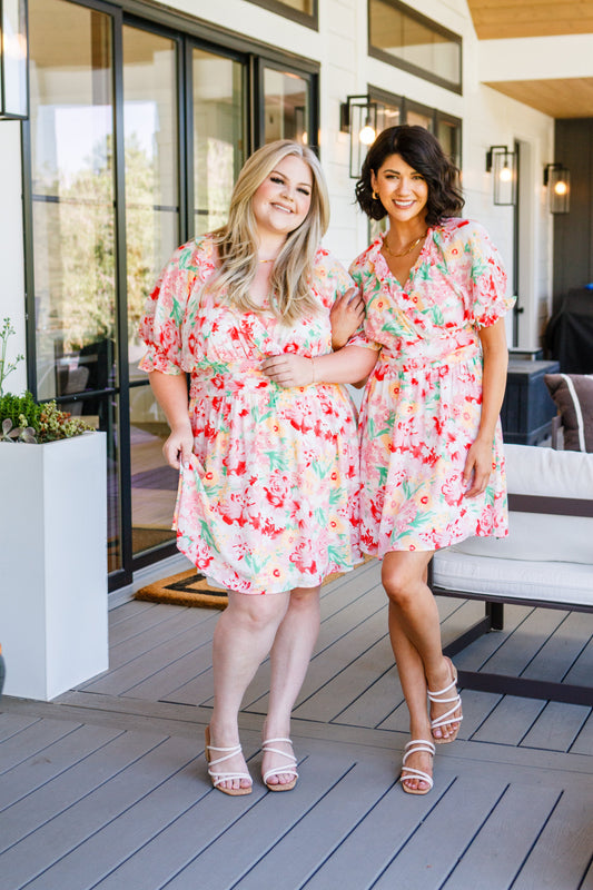 Fancy Free Floral Dress - KD Lane