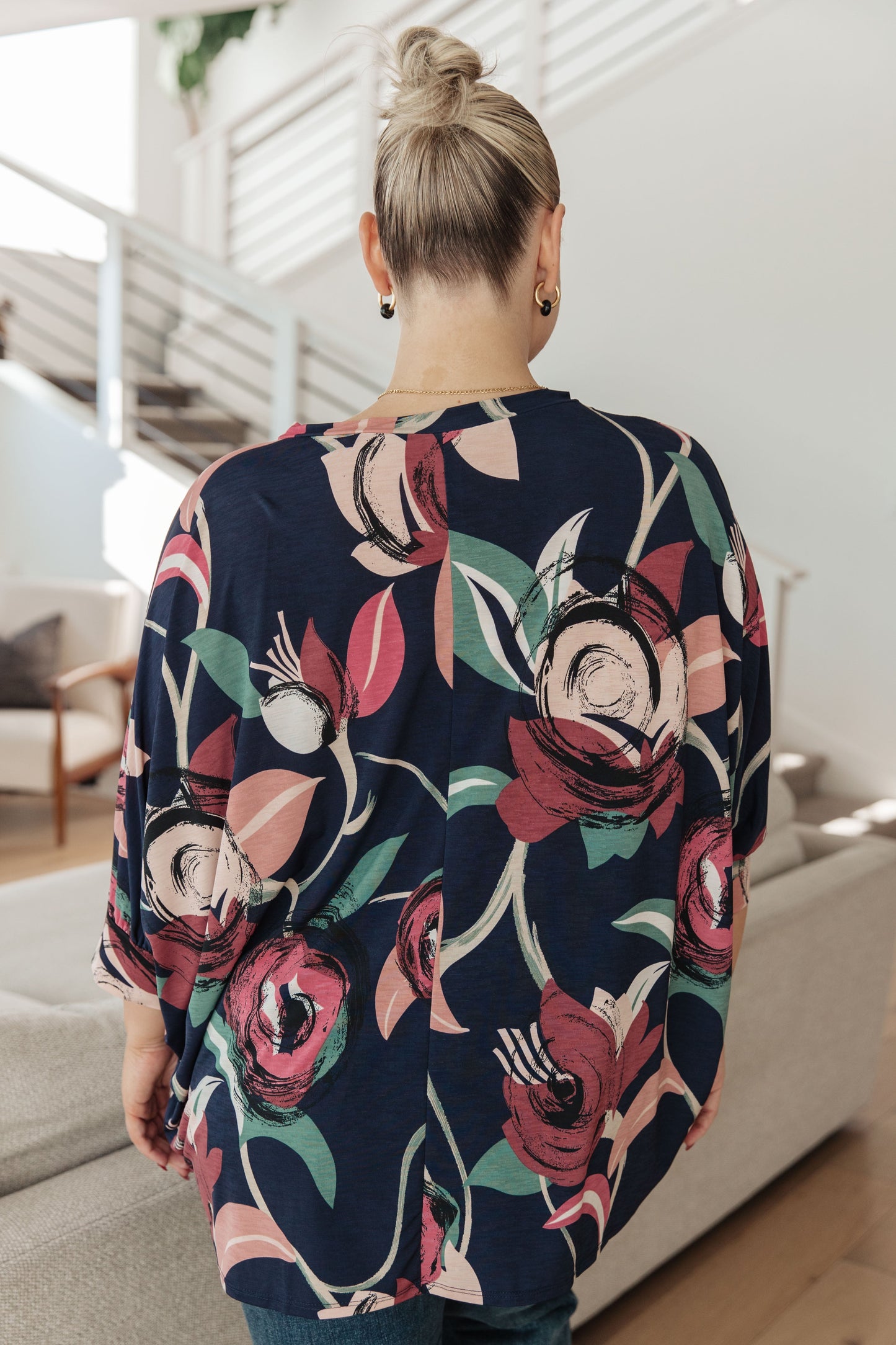 Float On Floral Top - KD Lane