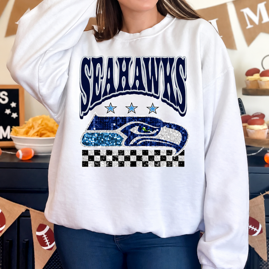 Seahawks Glitter
