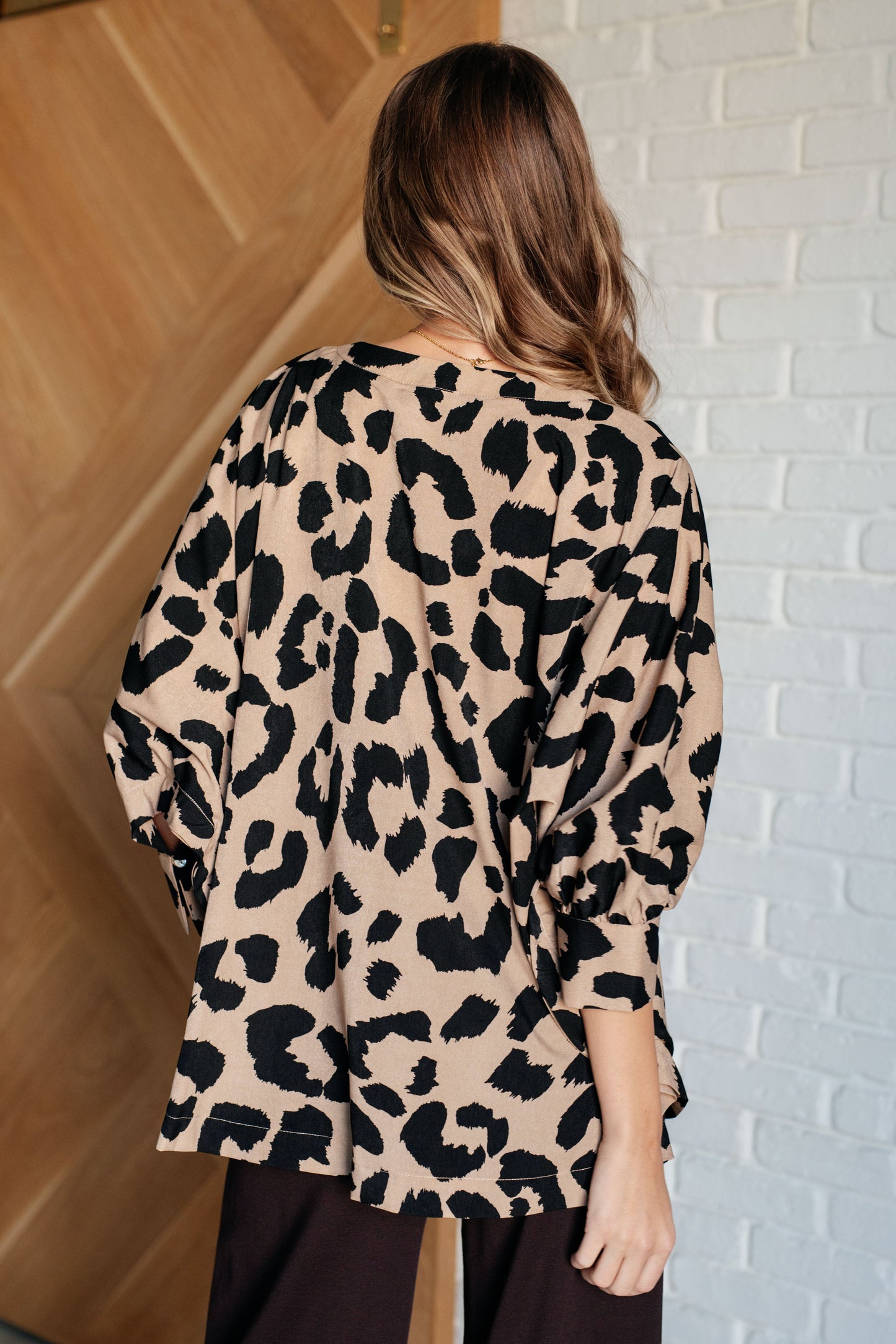 She's Got Eyes of Gold Batwing Blouse - KD Lane