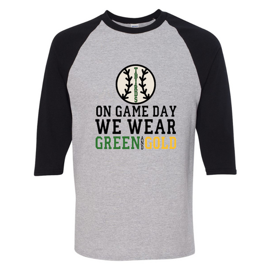 On Game Day Raglan