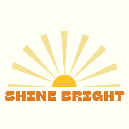 Shine Bright sticker