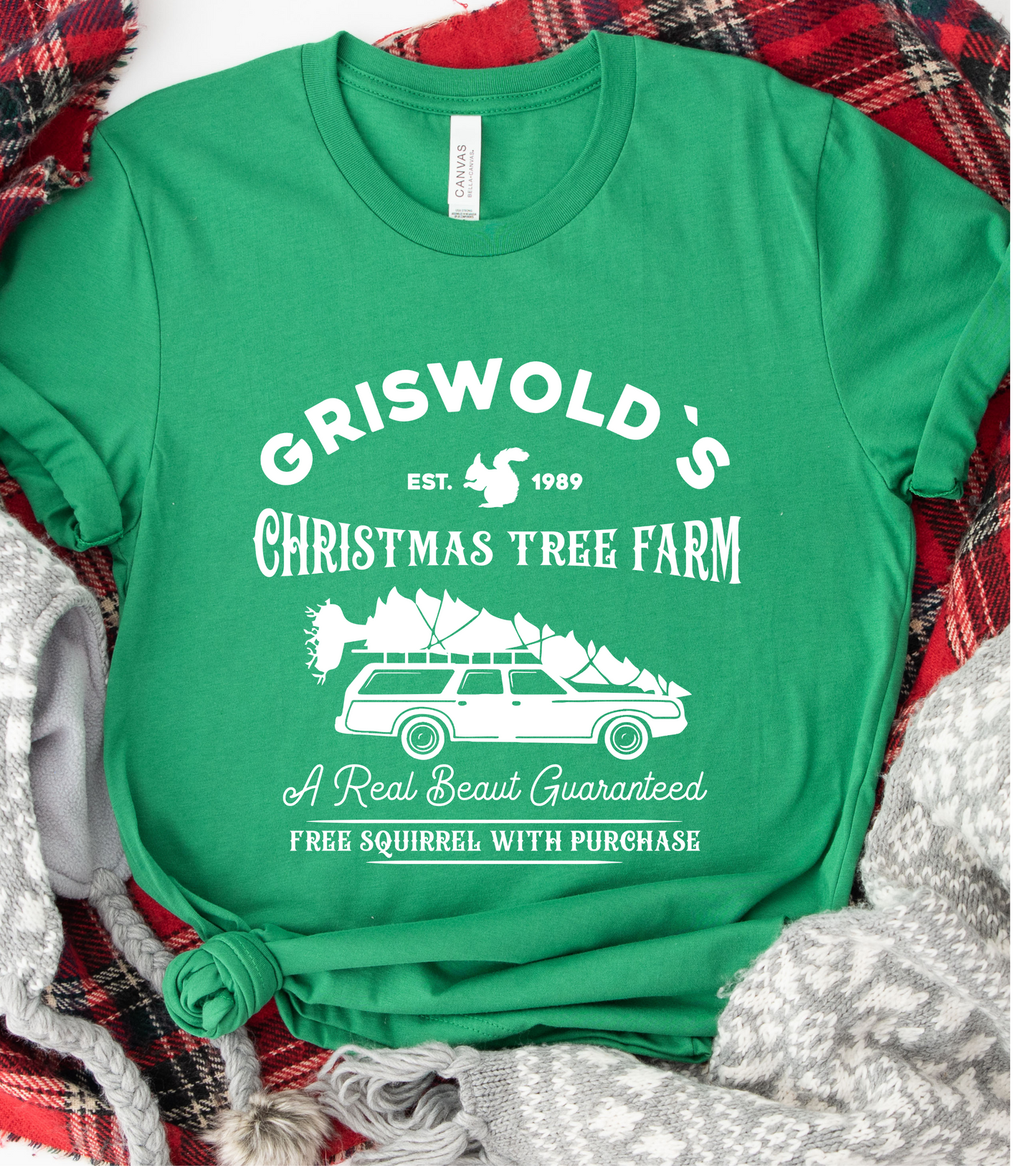 GRISWOLD TREE TEE (BELLA CANVAS)